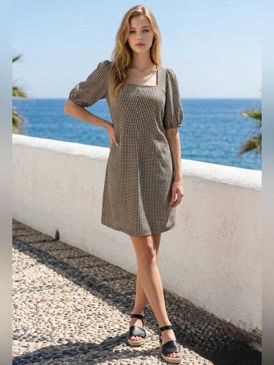 a new day Dresses & Skirts - 2 for $30 | Black and White Gingham Sun Dress